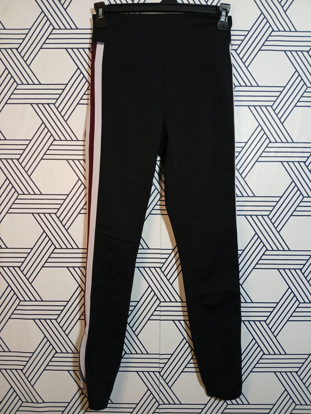 Spiritual Gangster Track Tight Zipper Ankle High Rise Yoga Activewear Athleisure